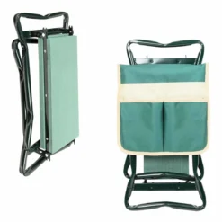 Gardenkraft Folding Portable Garden Kneeler With Tool Bag - Green -Garden Tools Shop 307997 5