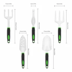 Gardenkraft 5 Piece Garden Tool Set - Green -Garden Tools Shop 307998 3