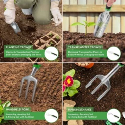 Gardenkraft 5 Piece Garden Tool Set - Green -Garden Tools Shop 307998 5