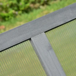 Outsunny Square Wooden Outdoor Greenhouse 100 X 65 X 40cm -Garden Tools Shop 308479 7