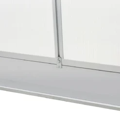 Outsunny 4x2Ft 3-tier Greenhouse Outdoor Plant Grow Aluminium Frame W/ Roof Door -Garden Tools Shop 308480 8