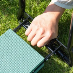 Outsunny 2In1 Folding Garden Kneeler Foam Chair Pad Support Bench Gardening Tool -Garden Tools Shop 308649 8