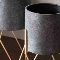 Woven Metal Planter 310x610Mm -Garden Tools Shop 309105 3