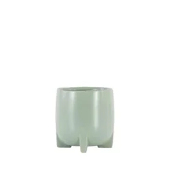 Stanmore Pot Large Matt Green 200x200x210Mm