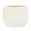 Interiors By Ph White Stoneware Planter