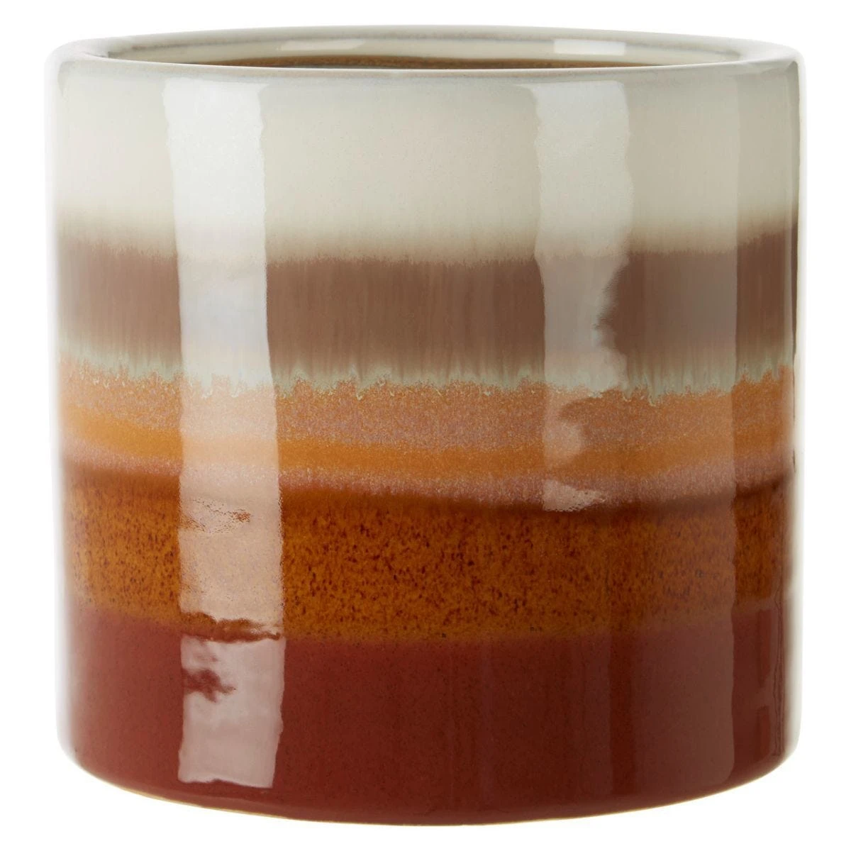 Interiors By Ph Large Striped Planter 1 Interiors By Ph Large Striped Planter