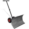 Vidaxl Manual Snow Shovel With Wheels