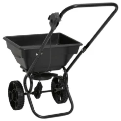 Vidaxl Walk Behind Salt Spreader Pvc And Steel 92X46X70 Cm 15 L -Garden Tools Shop 327065 4