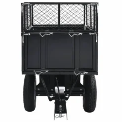 Vidaxl Tipping Trailer For Lawn Mower 150 Kg Load -Garden Tools Shop 327595 3
