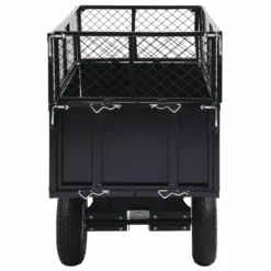 Vidaxl Tipping Trailer For Lawn Mower 150 Kg Load -Garden Tools Shop 327595 4