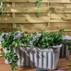 Wham Set 2 Vista 80cm Trough Upcycle Grey