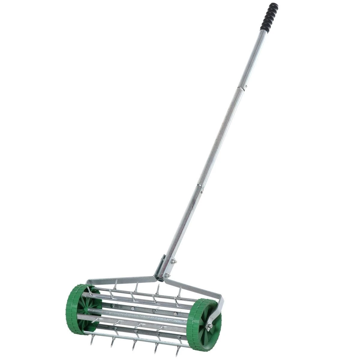 Outsunny Lawn Aerator Outdoor Grass Care Heavy Duty Garden Roller Manual Handle 1 Outsunny Lawn Aerator Outdoor Grass Care Heavy Duty Garden Roller Manual Handle