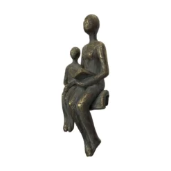 Mother & Child Pot Hanger Bronze (Pack Of 2)