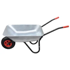 VidaXL Gardening Tool Wheelbarrow Single Wheel 80 L