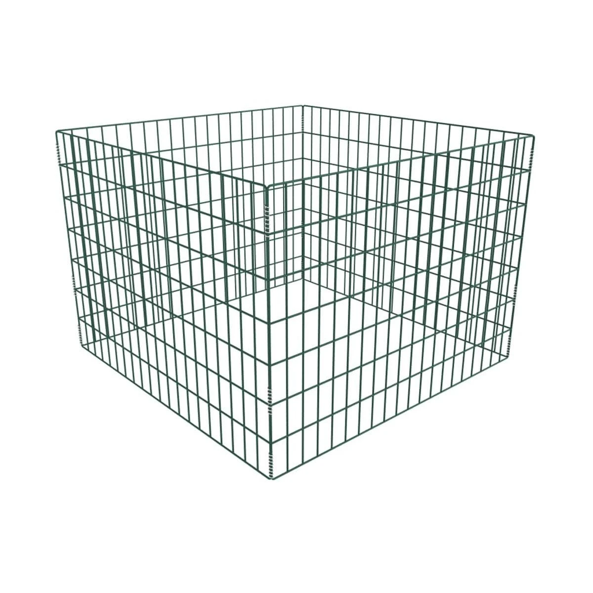 Vidaxl Square Mesh Garden Composter 100 X 100 X 70 Cm 1 Vidaxl Square Mesh Garden Composter 100 X 100 X 70 Cm
