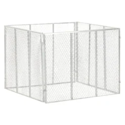 Vidaxl Garden Composter 100X100X77 Cm Galvanised Iron