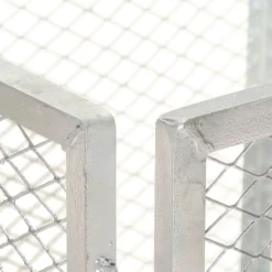 Vidaxl Garden Composter 100X100X77 Cm Galvanised Iron -Garden Tools Shop 338744 3