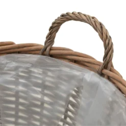 Vidaxl Raised Bed 4 Pcs Wicker With Pe Lining -Garden Tools Shop 338859 5