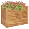 Vidaxl Garden Raised Bed 110x60x84cm Solid Acacia Wood