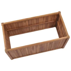 Vidaxl Raised Bed 100x50x70cm Solid Teak Wood -Garden Tools Shop 339940 4