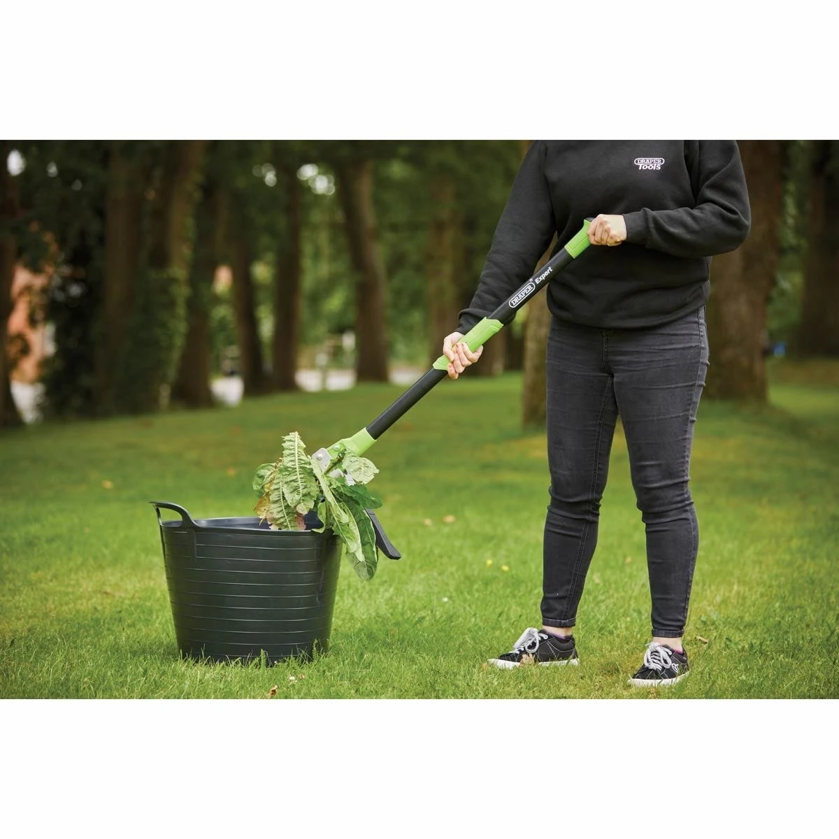 Draper Long Handled Weed Puller - Green 2 Draper Long Handled Weed Puller - Green - Image 2