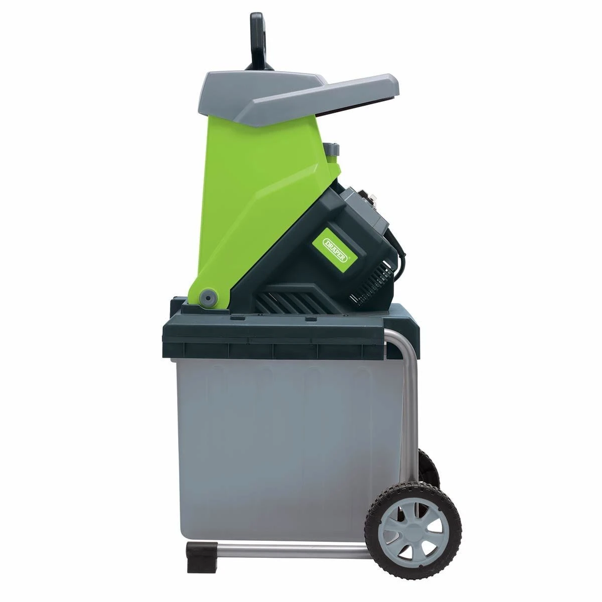Draper 230V Rapid Garden Shredder - Green 2 Draper 230V Rapid Garden Shredder - Green - Image 2