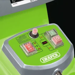 Draper 230V Quiet Garden Shredder - Green -Garden Tools Shop 340424 3