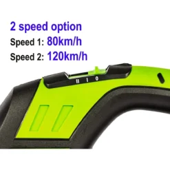 Mylek Cordless Leaf Blower 20V Li-ion 4000Mah Battery & Fast Charger - Green & Black -Garden Tools Shop 344654 4