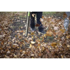 Mylek Cordless Leaf Blower 20V Li-ion 4000Mah Battery & Fast Charger - Green & Black -Garden Tools Shop 344654 7