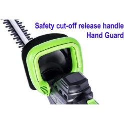 Mylek Cordless Lighweight Hedge Trimmer 20V Electric Cutter - Green & Black 12 Mylek Cordless Lighweight Hedge Trimmer 20V Electric Cutter - Green & Black -Garden Tools Shop 344655 4
