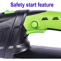 Mylek Cordless Lighweight Hedge Trimmer 20V Electric Cutter - Green & Black 13 Mylek Cordless Lighweight Hedge Trimmer 20V Electric Cutter - Green & Black -Garden Tools Shop 344655 5