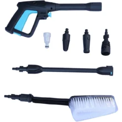 Pro-kleen Electric Jet Washer 1650Bar High Power Pressure 2.2Kw - Black & Blue -Garden Tools Shop 344659 7