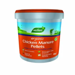 Westland Organic Chicken Manure Pellets Fertiliser Nutrient Enriched 10Kg