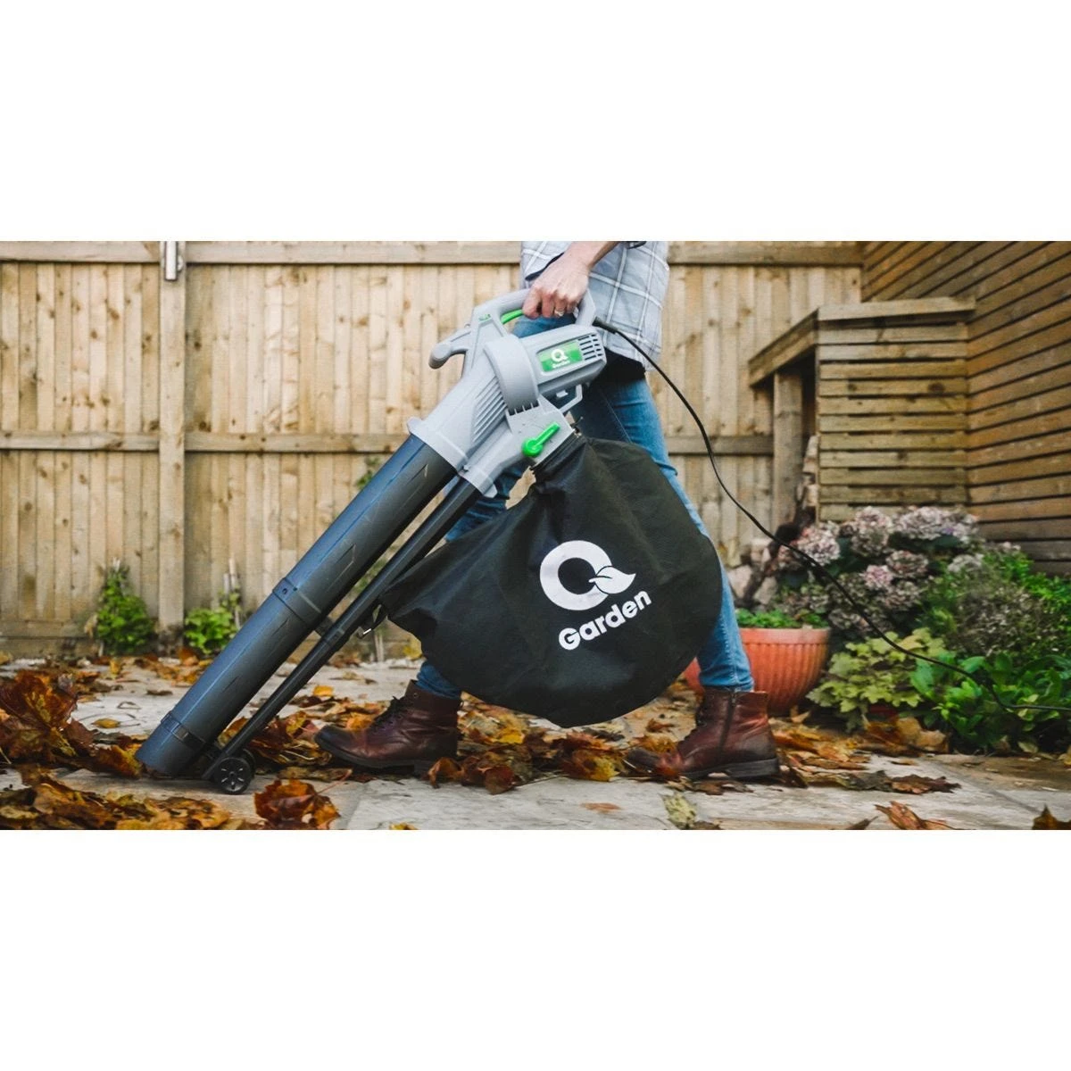 Q Garden 3000W Garden Blower Vacuum With Wheels & Variable Speed 9 Q Garden 3000W Garden Blower Vacuum With Wheels & Variable Speed - Image 9