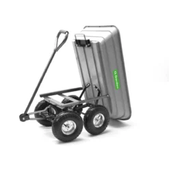 Q Garden 150Kg Poly Body Dump Cart -Garden Tools Shop 350315 03