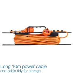 Hyundai 550W 450mm Long Reach Corded Electric Pole Hedge Trimmer/Pruner HYPHT550E -Garden Tools Shop 351134 13