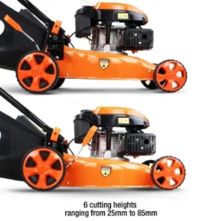 P1 Hyundai Engine Self Propelled Petrol Lawnmower 18'' 46cm/460mm 139cc P4600SP -Garden Tools Shop 351136 3