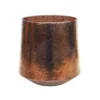 Opulent Metallic Bronze Planter H16cm W18.5cm