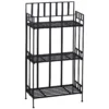 Outsunny Retro Metal 3-Tier Garden Plant Herb Stand