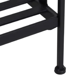 Outsunny Retro Metal 3-Tier Garden Plant Herb Stand 17 Outsunny Retro Metal 3-Tier Garden Plant Herb Stand -Garden Tools Shop 369006 9