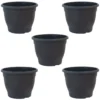 Garden Gear Planter Sabina Dark Grey 32cm Pot X 5