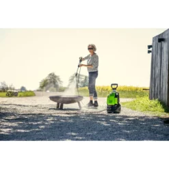 Greenworks G20 110 Bar Pressure Washer (Inc Patio Cleaner & Foam Sprayer) -Garden Tools Shop 371516 3