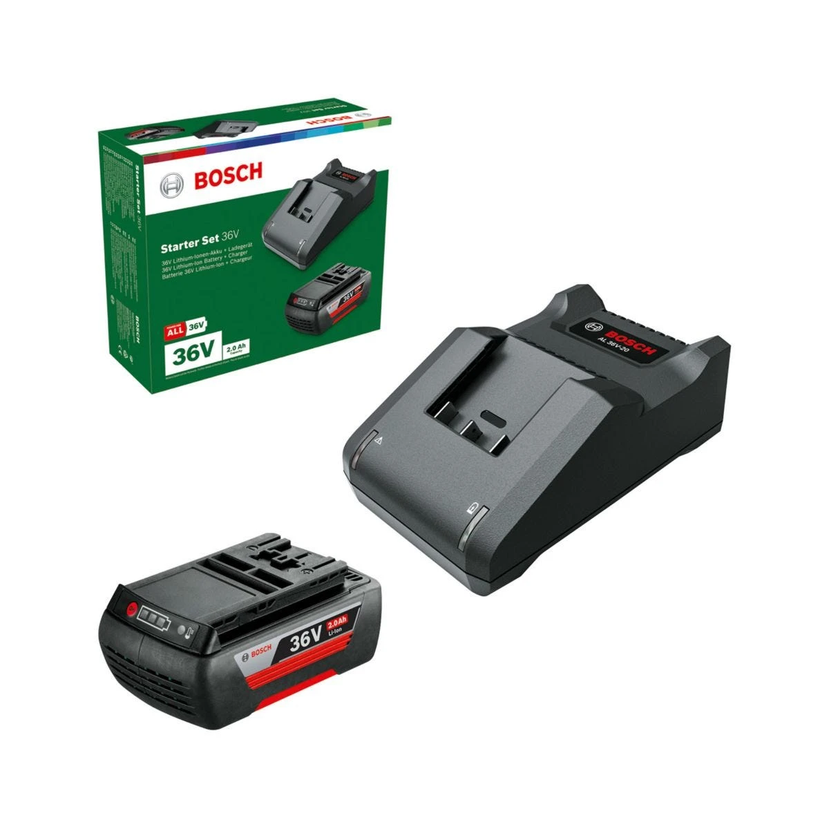 Bosch Starter Kit 36 V / 2.0 Ah Lithium-ion Battery 2 Bosch Starter Kit 36 V / 2.0 Ah Lithium-ion Battery - Image 2