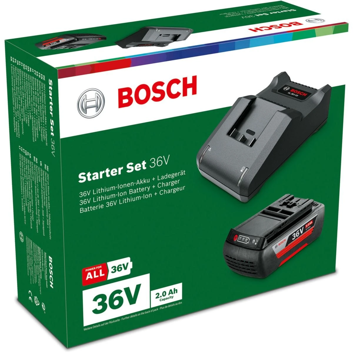 Bosch Starter Kit 36 V / 2.0 Ah Lithium-ion Battery 3 Bosch Starter Kit 36 V / 2.0 Ah Lithium-ion Battery - Image 3