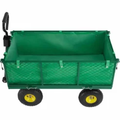 Tectake Garden Trolley With Inner Lining Max. 550Kg Green 20 Tectake Garden Trolley With Inner Lining Max. 550Kg Green -Garden Tools Shop 373591 3