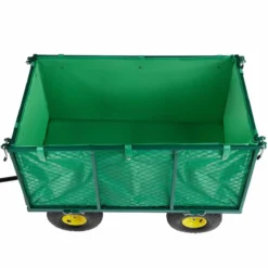 Tectake Garden Trolley Large Max. 544Kg Green -Garden Tools Shop 373592 3