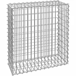Tectake Gabion Basket 5X10cm Grey
