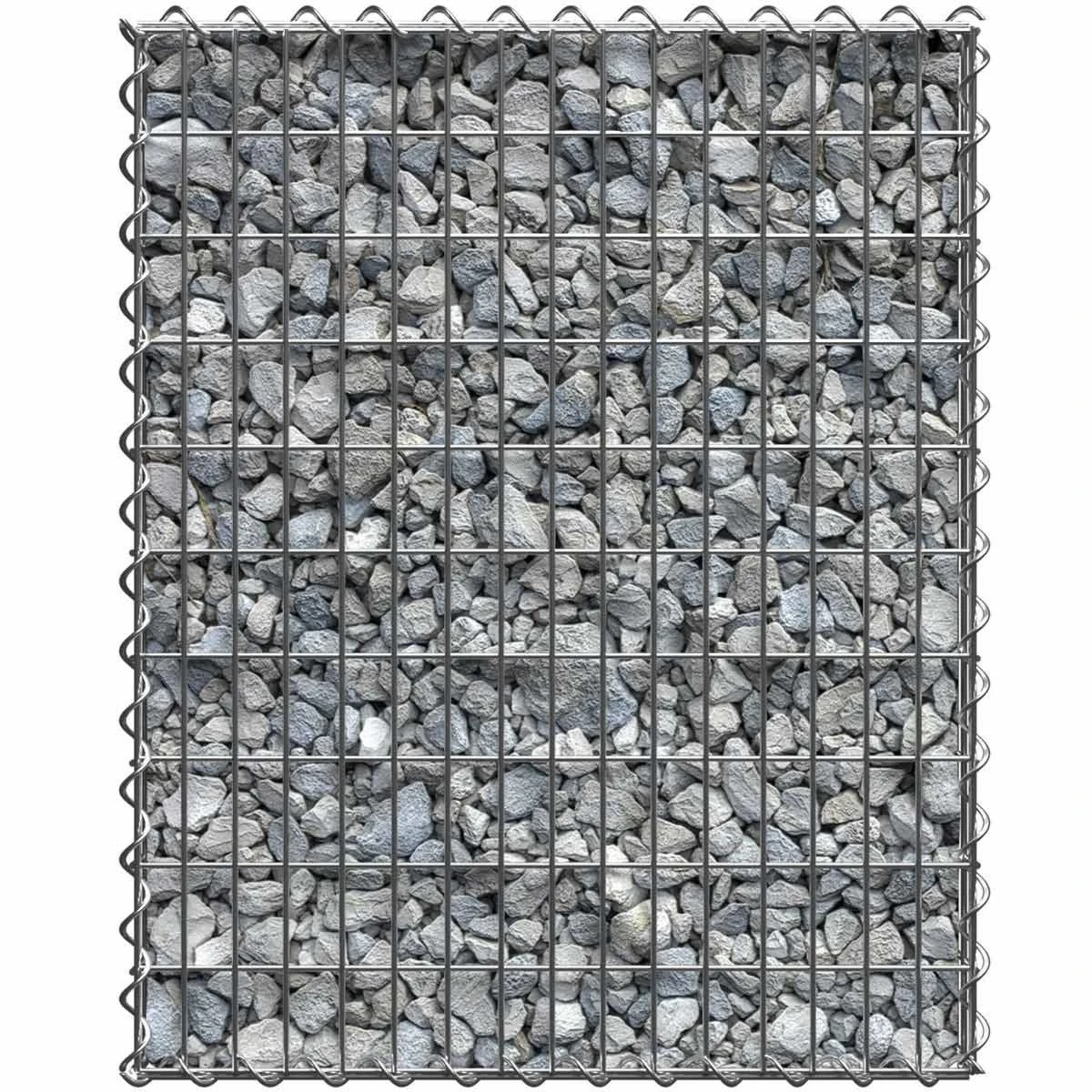 Tectake Gabion Basket 5X10cm Grey 2 Tectake Gabion Basket 5X10cm Grey - Image 2