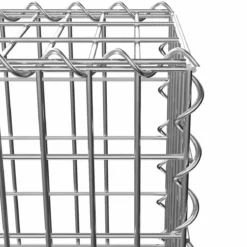 Tectake Gabion Basket 5X10cm Grey 8 Tectake Gabion Basket 5X10cm Grey -Garden Tools Shop 373721 4