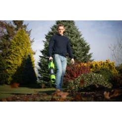 Greenworks 48V 217 Km/h Cordless Brushless Axial Blower (2 X 2AH Battery & Charger) -Garden Tools Shop 374171 3